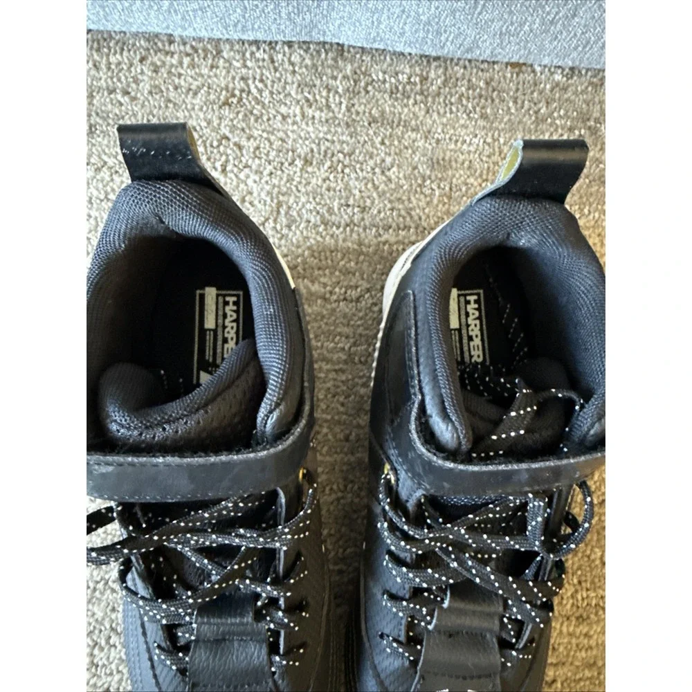 Under Armor Harper 7 Cleats Size 5Y‎ Black/Gold/White